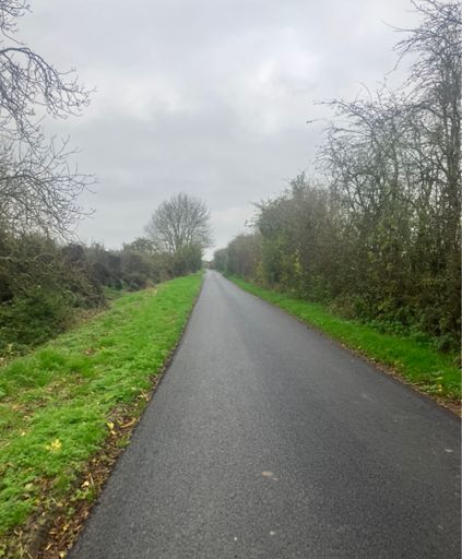 Carters Lane has been resurfaced and they’ve done a really good job