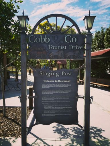 My first visit to Rosewood, Queensland, Australia.