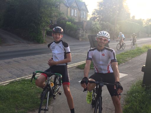 Recovery ride with the lads