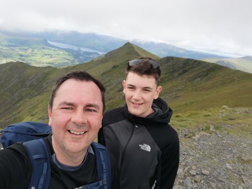 Me and Ben at the summit