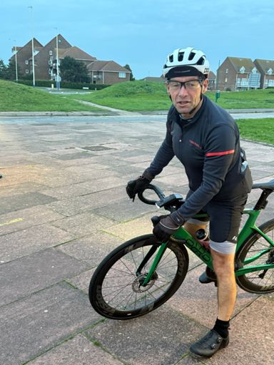 Dressed for winter! Hesmer had 15 layers on and ski gloves! 😂😂😂no wonder he was hot!🥵 😂😂😂