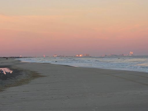 Atlantic City catching some last rays