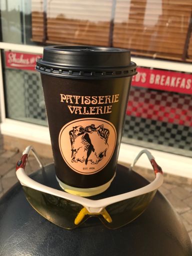 Choccy Mocha. Tasty, but sadly not refreshing in the heat 😭