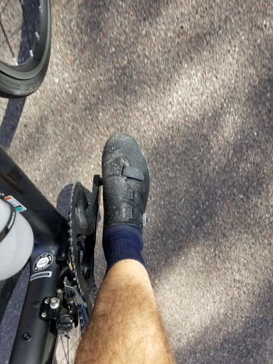Getting muddy on Boulder when the street was full of dirt and water