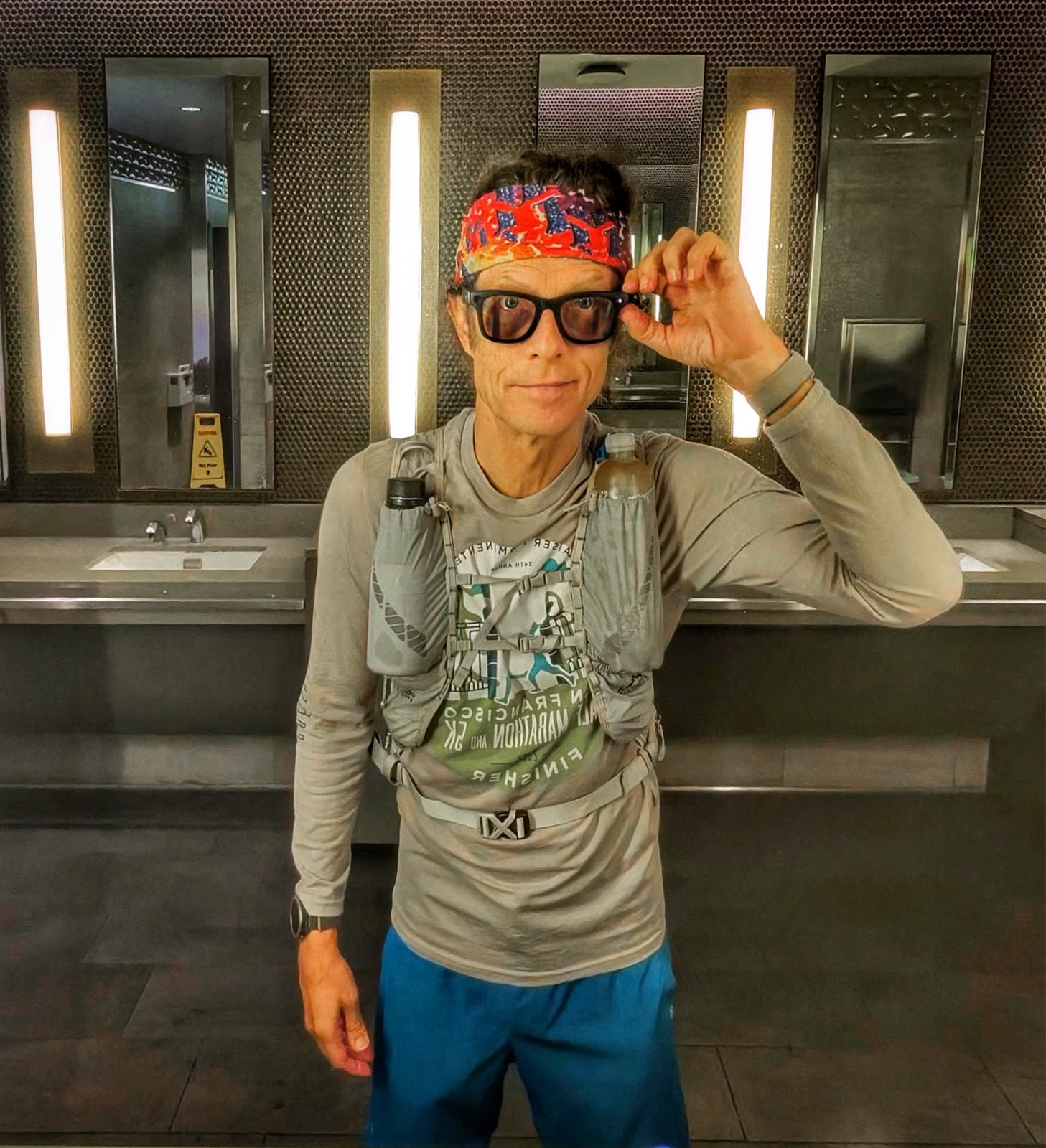 SFO restroom pre-check