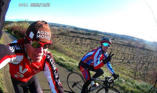 C'est parti pour 60 bornes...