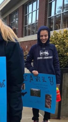 Please just enjoy this picture of emma...there is no meaning between it and my run but just enjoy