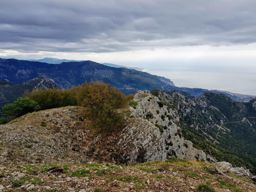 Gorbio à la cime de Baudon
