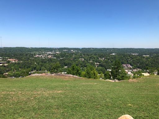 I rode here from Kentucky.