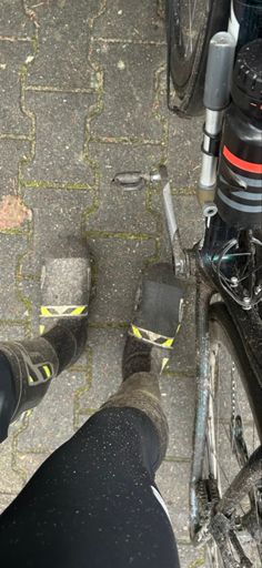 Alles Schönreden, Lektion 1: Ohne die Schutzbleche wäre es bestimmt noch viel schlimmer gewesen:-)