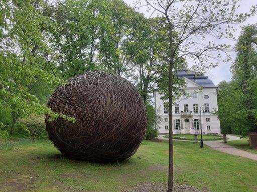 Kula wiklinowa w Ostromecku - moim zdaniem lepsza jest #kulaztasmy z wykop.pl