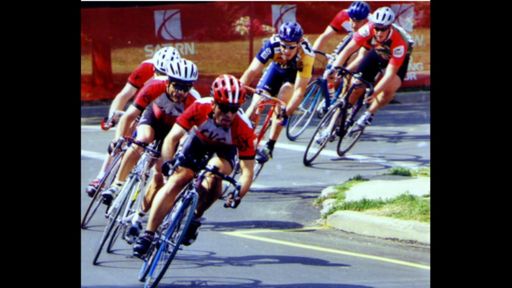 I took truck mountain from elsner so I'm just trying to talk trash! This is a pic of elsner , poulin and I from 1999 cat 5 thater race!