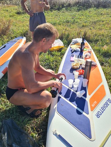 Перед стартом.