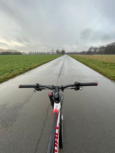 last ride 2025 with „the couch“ aka my old trusty Cannondale MTB