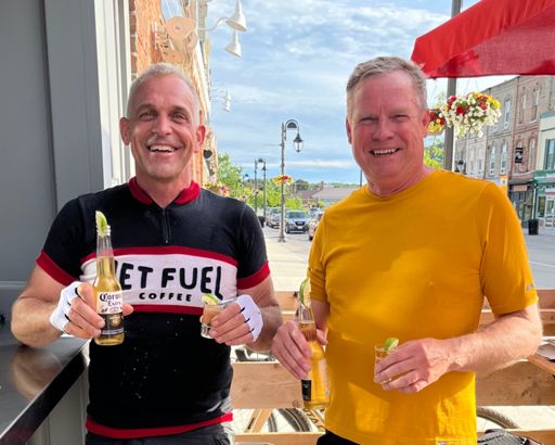 My reward for riding with Dave to Fenolen.