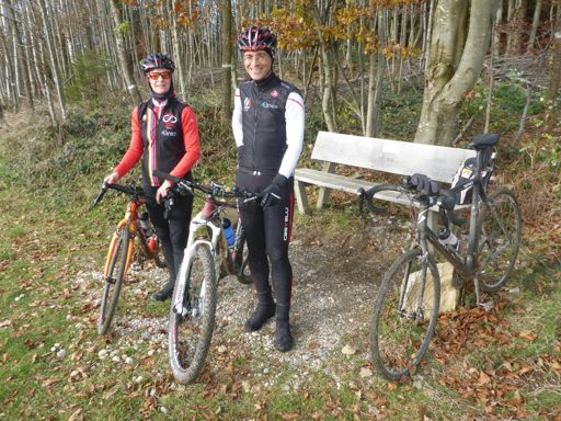 ... das Lächeln ist etwas gezwungen!