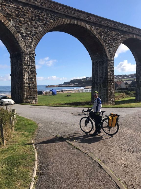 Cullen Viadict used by the Moray Coastal Cycle Route.  https://canmore.org.uk/site/103499/cullen-castle-street-viaduct https://www.morayways.org.uk/routes/moray-coastal-cycle-route/