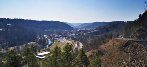 Blick auf Horb am Neckar
