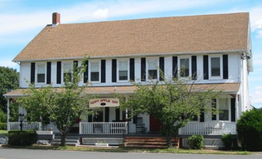 The Happy Apple Inn--a restaurant we passed in Imlaystown.