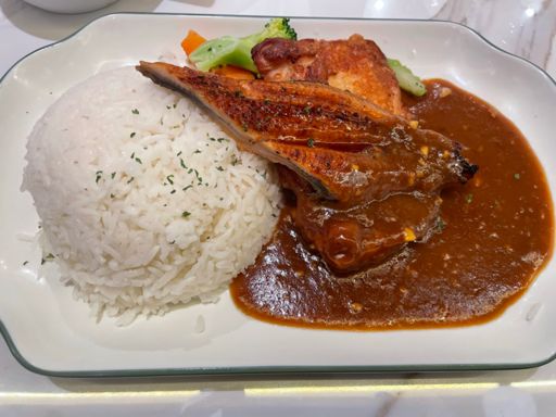 照燒汁雞扒拼鰻魚飯@椰林閣