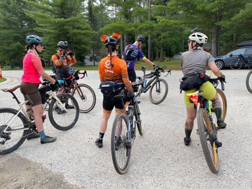 The cool kids "group ride". Crusher style 