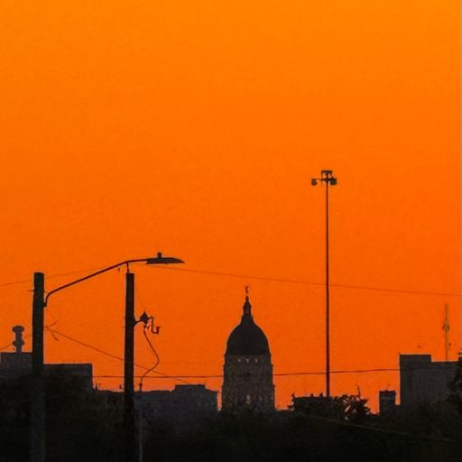 Bill told me to take this photo from the I-70 overpass on Croco Road during our ride back from Eric's.