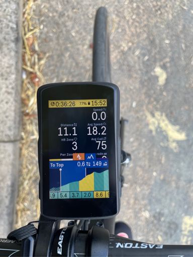 ‘Climber’ feature. Actually prefer this to Garmin’s equivalent, much easier to understand