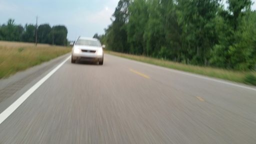 Kristine and the kids following behind me on the old Sprott time trial course.