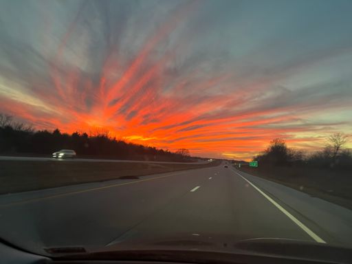 On my way to Hot Springs.