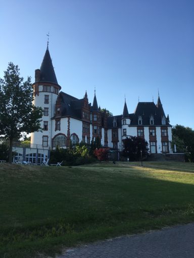 War sogar noch Zeit für ein Foto. (Schloss Klink)