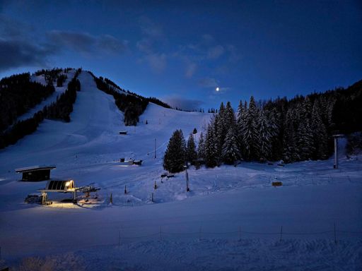 Clear night last night too