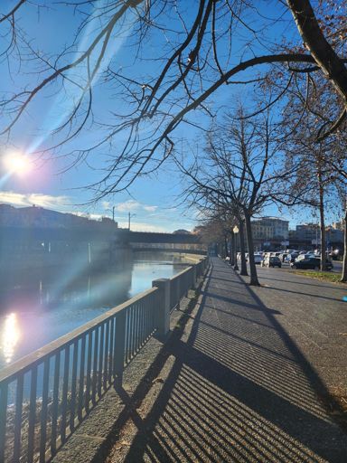 About -1 or -2 degrees to start. Frosty windows and parts of the road.
