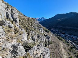 Via ferrata de la Brigue avec mon neveu