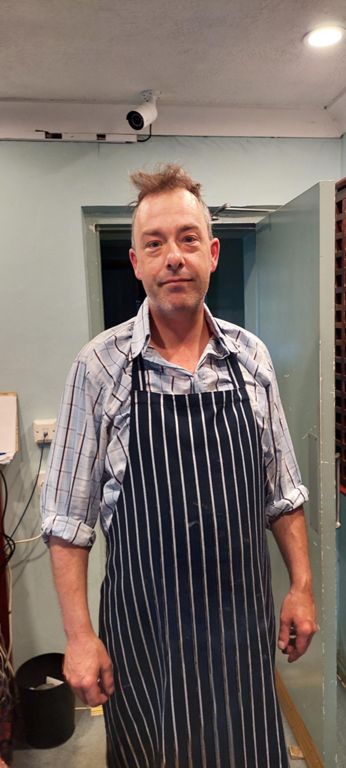 Henry the chef for breakfast as well as supper.