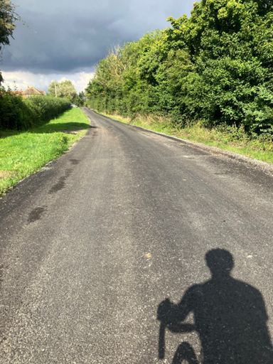 Rolling towards some very dark clouds