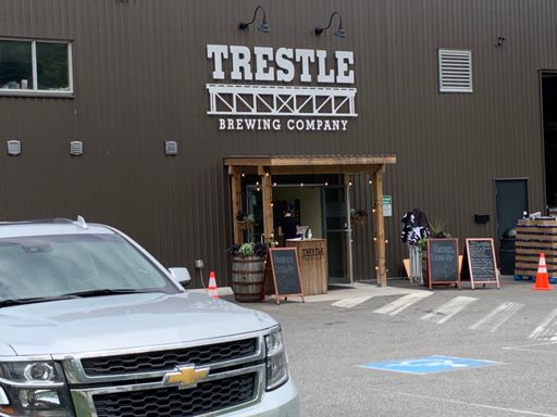 Mid ride beer break!

