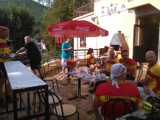 Koffie in Saint Laurent-de- Cerdans