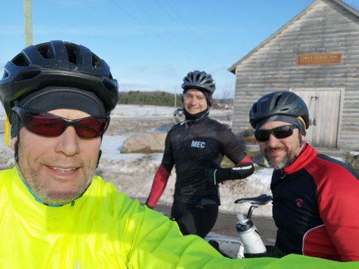 warm enough for a selfie today!