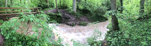 Über die Furt? Ne, doch lieber die Brücke...