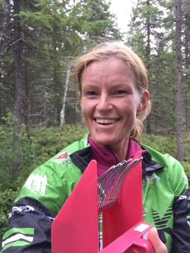 Fint å avslutte økta med litt blåbærplukking 😊