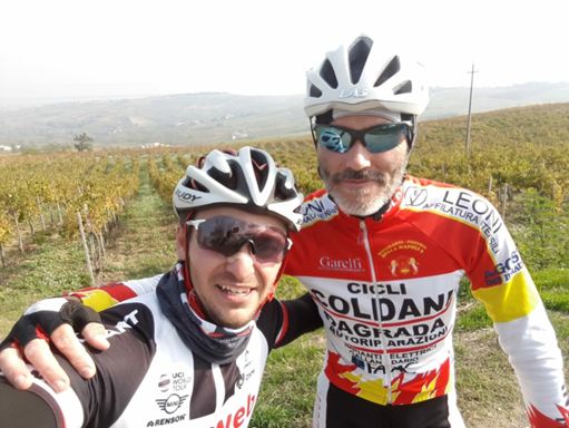 Con l'amico Marco Morrone incontrato per caso 😊💪