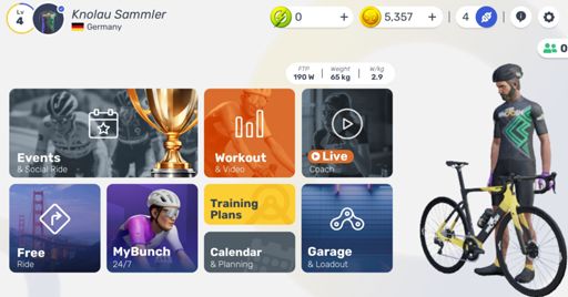 Nun sollte auch mein Profil in Ordnung sein.