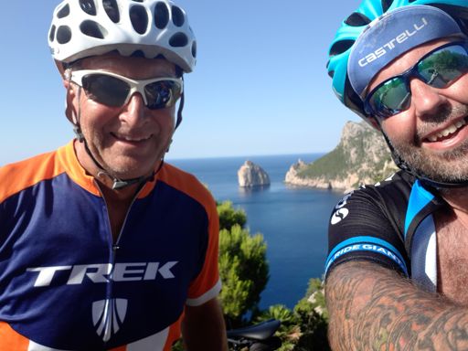 Sea at Formentor is so blue!