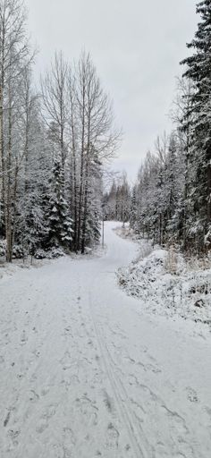 Pian tässä jo hiihdetään. 
