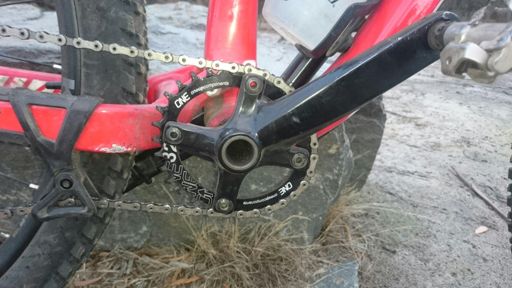 32T narrow-wide OneUp oval chainring