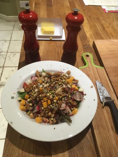 If you go out with P, P, M you need a bowl of this as soon as you get home!