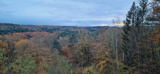 Blick von der Falkenkopf Hütte.