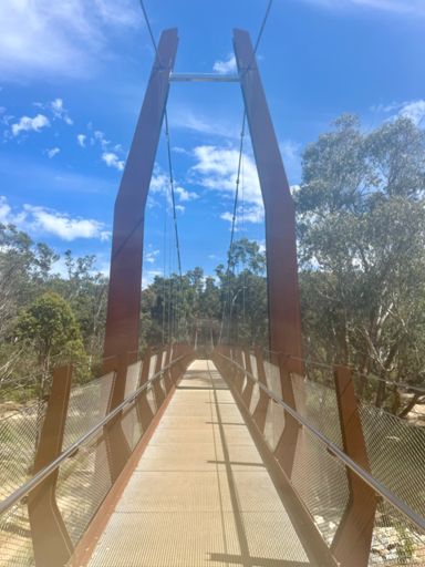 Bridge to the trails