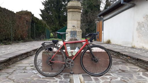 Da hätte ich schon mal damit anfangen können, das Rad zu putzen. Ich hatte allerdings eine Vorstellung von dem, was mir noch blühte.