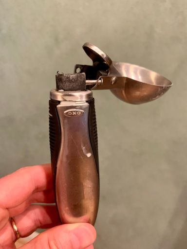 It finally happened. The ice cream won. 